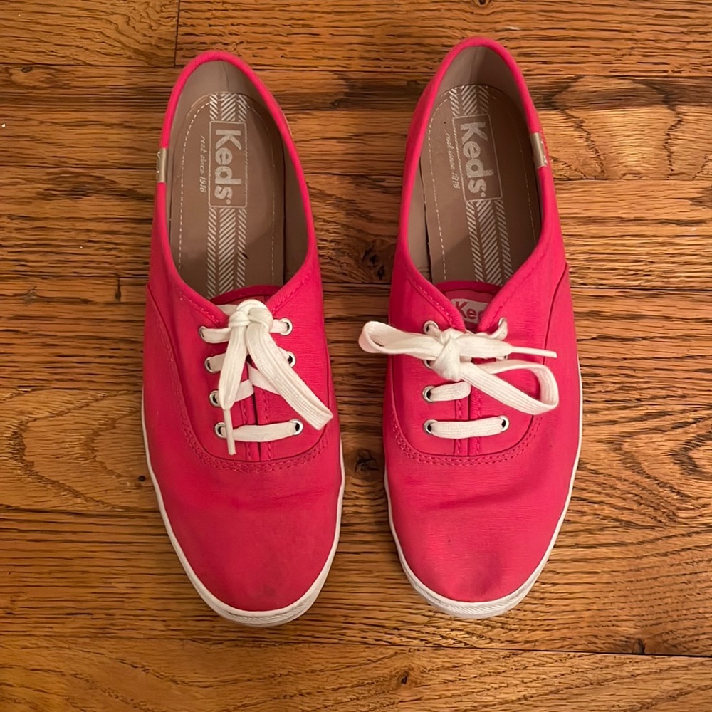 Keds pink tennis shoes